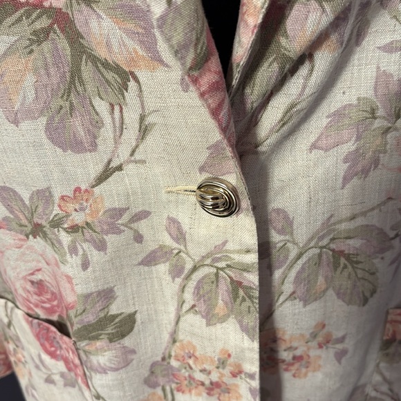 Radcliffe Floral 1 Button Blazer - Picture 3 of 5